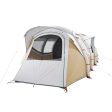 Inflatable Camping Tent 6 Person - Air Seconds 6.3 Fresh & Black Online now