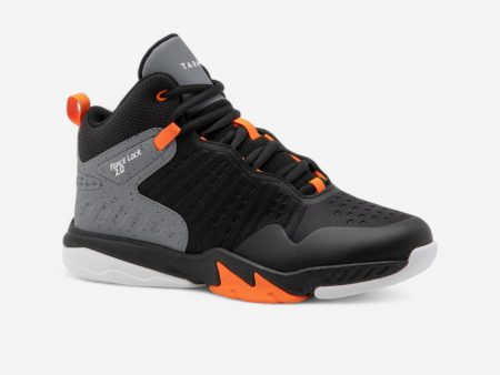 Kids  Basketball Shoes SS500 High - Black Orange Hot on Sale