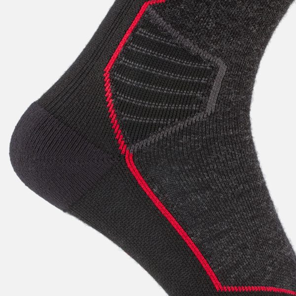 900 Adult Ski & Snowboard Socks - Wool - Black Fashion