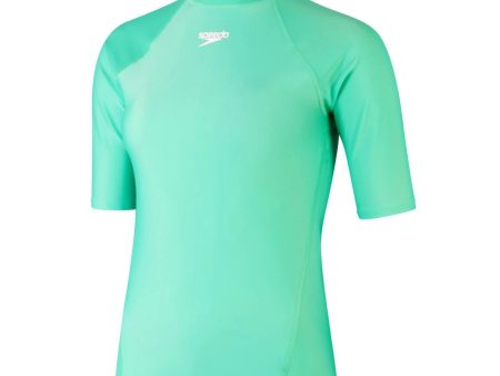 Speedo Womens Essential Short Sleeve Rashguard Online Hot Sale