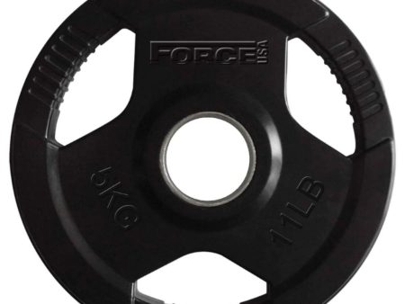 Force USA 5kg 51mm Olympic Rubber Weight Plate Online Hot Sale