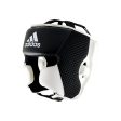 Adidas Hybrid 150 Head Guard - Black White For Sale