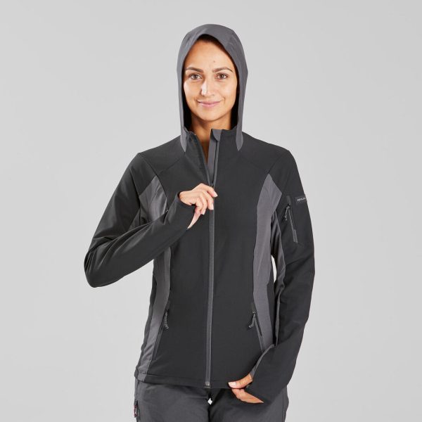 MT 900 Women s Mountain Trekking Wind Jacket - Black For Cheap