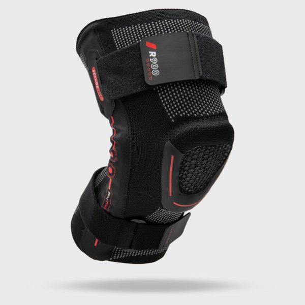 Tarmak R900  Adult Right Left Knee Ligament Brace - Black Hot on Sale