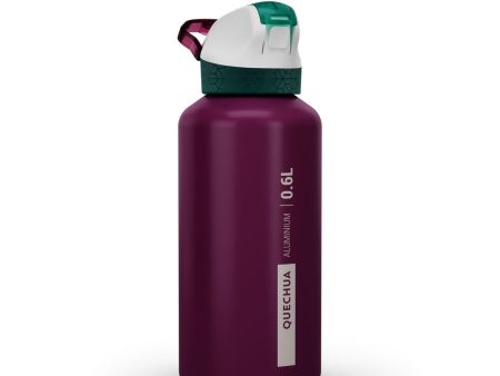 Hiking Water Bottle Snap Lock BPA Free 0.6L - Trek 100 Online Sale