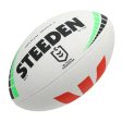 Steeden NRL Premiership Replica Rugby Ball 2023 Cheap