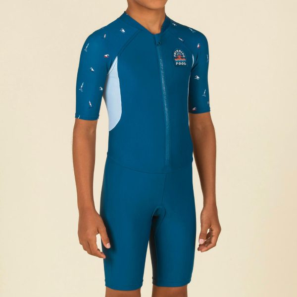 Boy s Shorty Wetsuit Short-sleeved - 100 For Sale