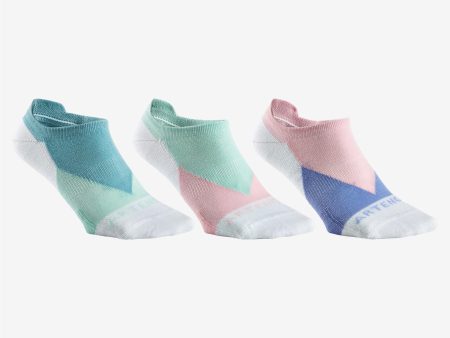 Low Sports Socks RS 160 Tri-Pack - Colour Block Pink Online