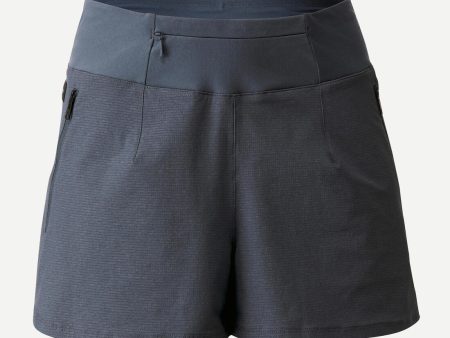 Women s Trekking Short Shorts - Travel 500 Dark Blue Hot on Sale