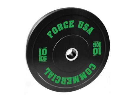 Force USA 10kg Bumper Weight Plate Fashion