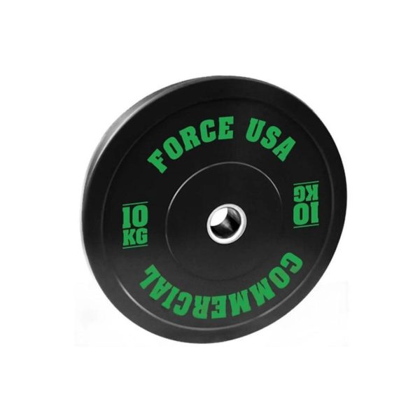 Force USA 10kg Bumper Weight Plate Fashion