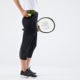 Womens Cropped Tennis Bottoms Dry 900 - Black Fashion