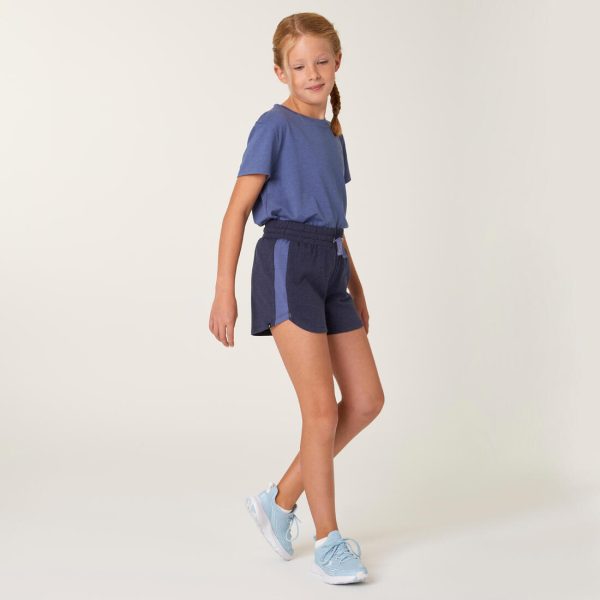 Girls  Cotton Shorts - Blue For Sale