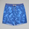 Men s Boardshorts Long - Surfing 100 Blue Sale