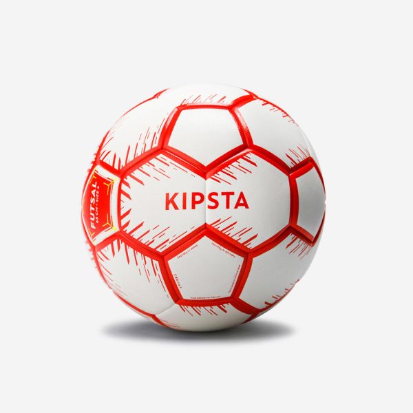 Kipsta 100 Hybrid 63cm Futsal Ball - White Discount