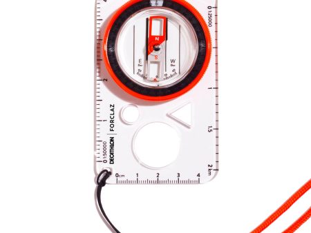 Baseplate Orienteering & Hiking Compass - Explorer 500 Orange Supply