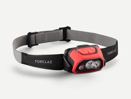 Rechargeable Headlamp USB V3 600 Lumens - HL900 Red on Sale