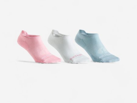 Low Sports Socks RS 160 Tri-Pack - Pink White China Blue Hot on Sale