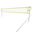 Beach Volleyball Net 8m - BV 900 Yellow Hot on Sale