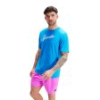 Speedo Men s Printed Swimsuit Swim Tee on Sale