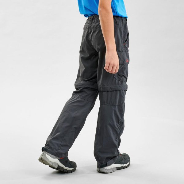 Boy s Hiking Pants 2 in 1 Convertible - MH 550 Fashion