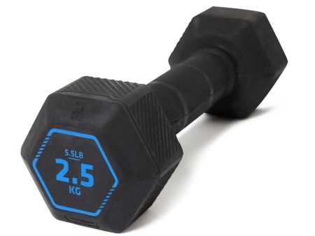 Weight Training & Cross Training Hex Dumbbell 2.5 kg - Black Online Sale