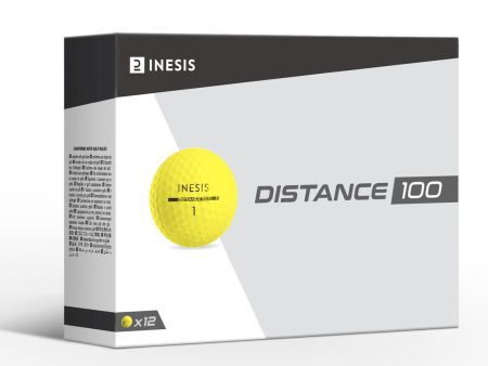 Golf Balls 12-Pack - Distance 100 Online Hot Sale