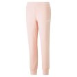 Puma ESS Women s Sweatpants FL cl (s) - Rose Dust Fashion