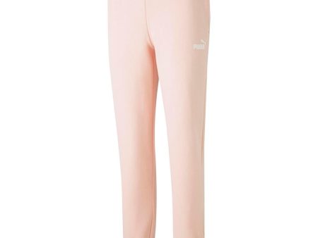 Puma ESS Women s Sweatpants FL cl (s) - Rose Dust Fashion