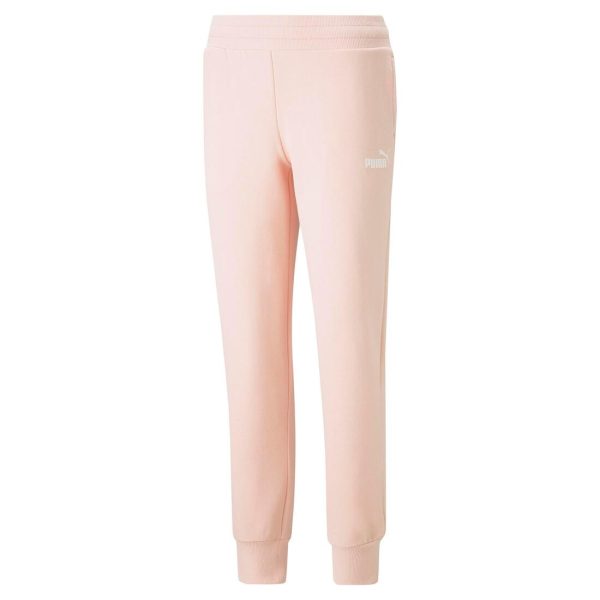 Puma ESS Women s Sweatpants FL cl (s) - Rose Dust Fashion