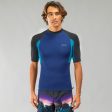 Men s Surfing Top T-Shirt Short-sleeved UV Protection - 500 Sale