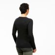 Women’s T-Shirt Long-sleeved 100% Merino Wool - MT500 Online now