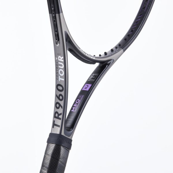 Adult Unstrung Tennis Racket TR960 Control Tour 16x19 - Black Sale