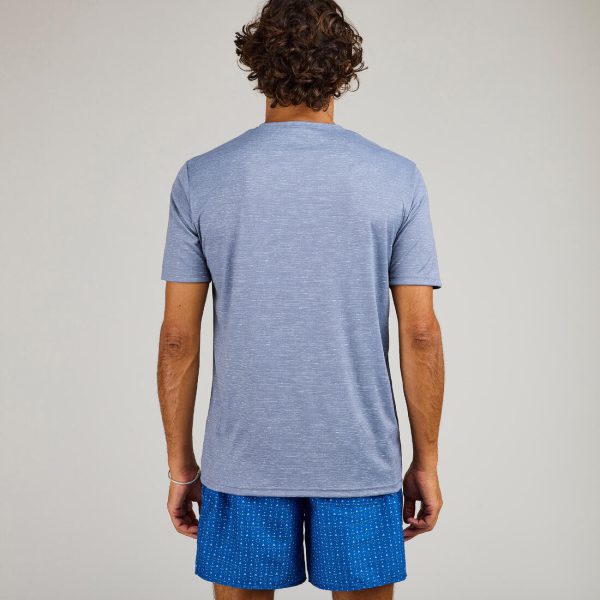 Men’s Surfing Water T-Shirt Top Short-Sleeved Anti-UV - Grey Online Sale