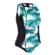 Women’s One-piece Swimsuit w  Back Zip - Carla Presana For Cheap