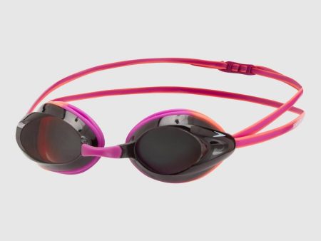 Speedo Opal Mirror Lenses Adult Swimming Goggles - Pink Fashion