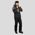 Men s Warm Downhill Ski Jacket - Black Discount