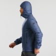 Men s Trekking Padded Jacket w  Hood Synthetic - Trek 100 Cheap