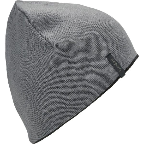 Skiing Reverse Hat - Black Grey Hot on Sale