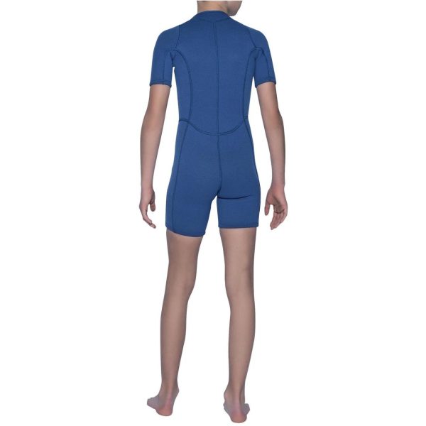 Kid s Snorkelling Shorty Neoprene 2mm - 100 Navy Blue Supply