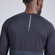 Men s Running T-Shirt Long-sleeved Breathable - Kiprun Care Black Fashion