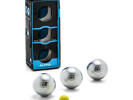 Alpha Solid Competition Petanque Boules 3-pack Hot on Sale