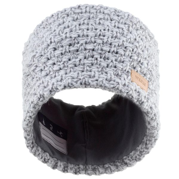 Kids’ Skiing Headband Timeless - Light Grey Online Hot Sale