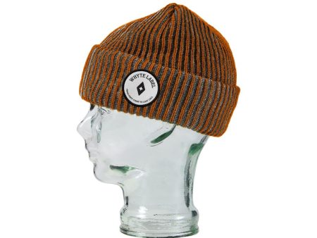 Whyte Label Static Beanie - Terracotta Grey Sale