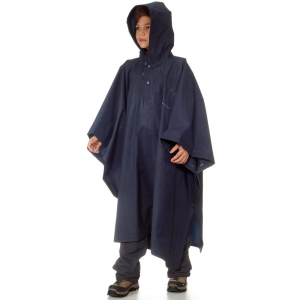 Kids Waterproof Hiking Rain Poncho 10L For Cheap