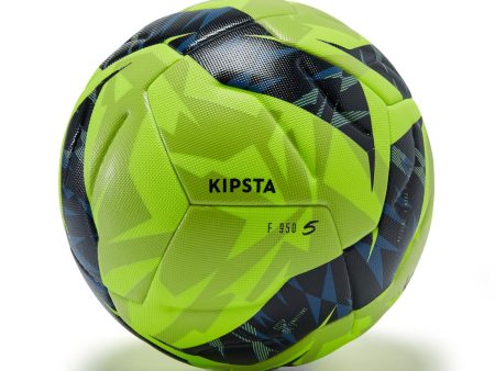 Kipsta F950 Thermobonded Soccer Ball Size 5 - Yellow Supply