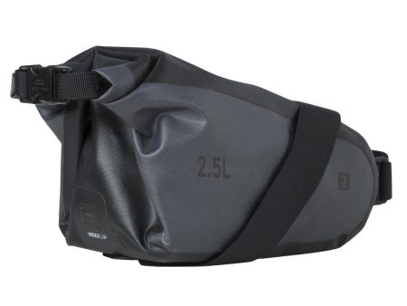 2.5 Cycling Watertight Saddle Bag - Black Online Sale