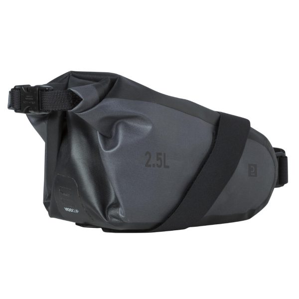 2.5 Cycling Watertight Saddle Bag - Black Online Sale