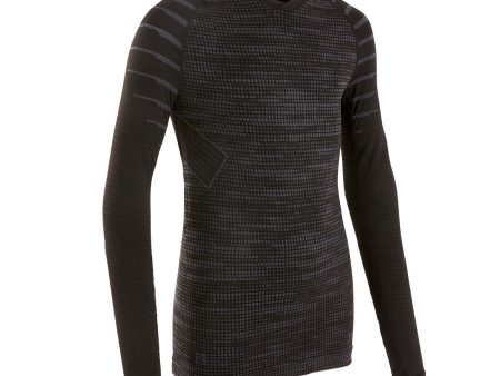 Keepdry 500 Kid s Thermal Base Layer Top - Long-Sleeved - Black Hot on Sale