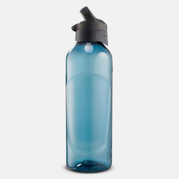 Hiking Flask Quick Opening Cap Plastic (Tritan) 1.2 L - MH500 Blue Cheap